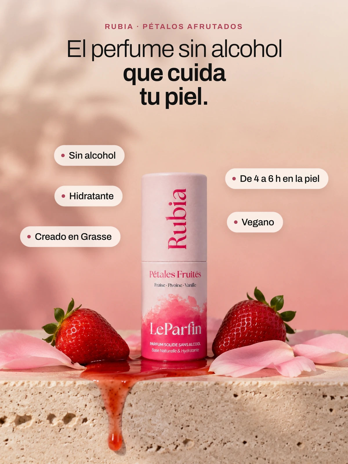 Rubia, perfume sólido sin alcohol: 5 razones para adoptarlo