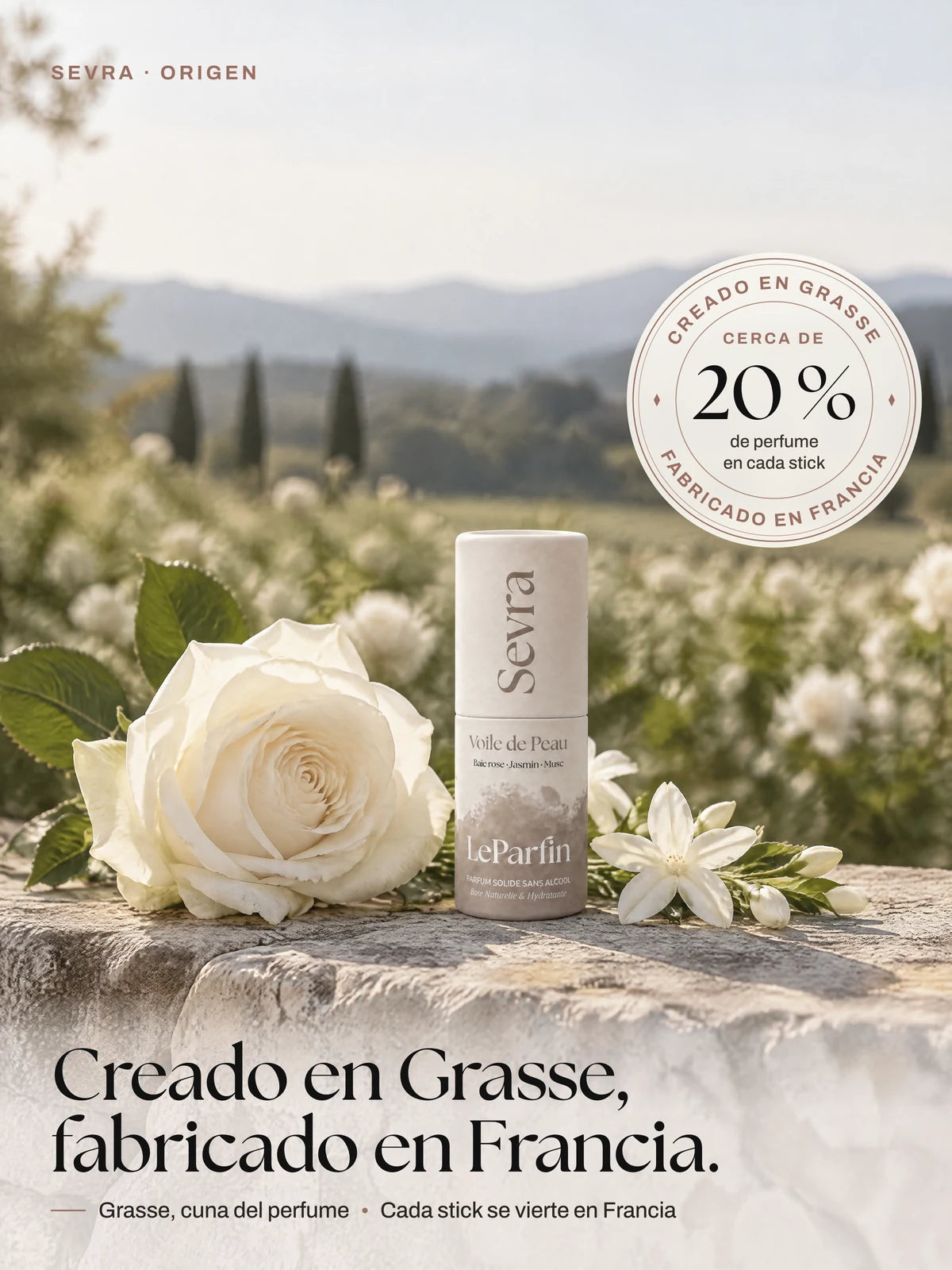 Sevra, creado en Grasse y fabricado en Francia